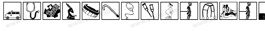 FZLuoManXieTiS Medi字体转换
